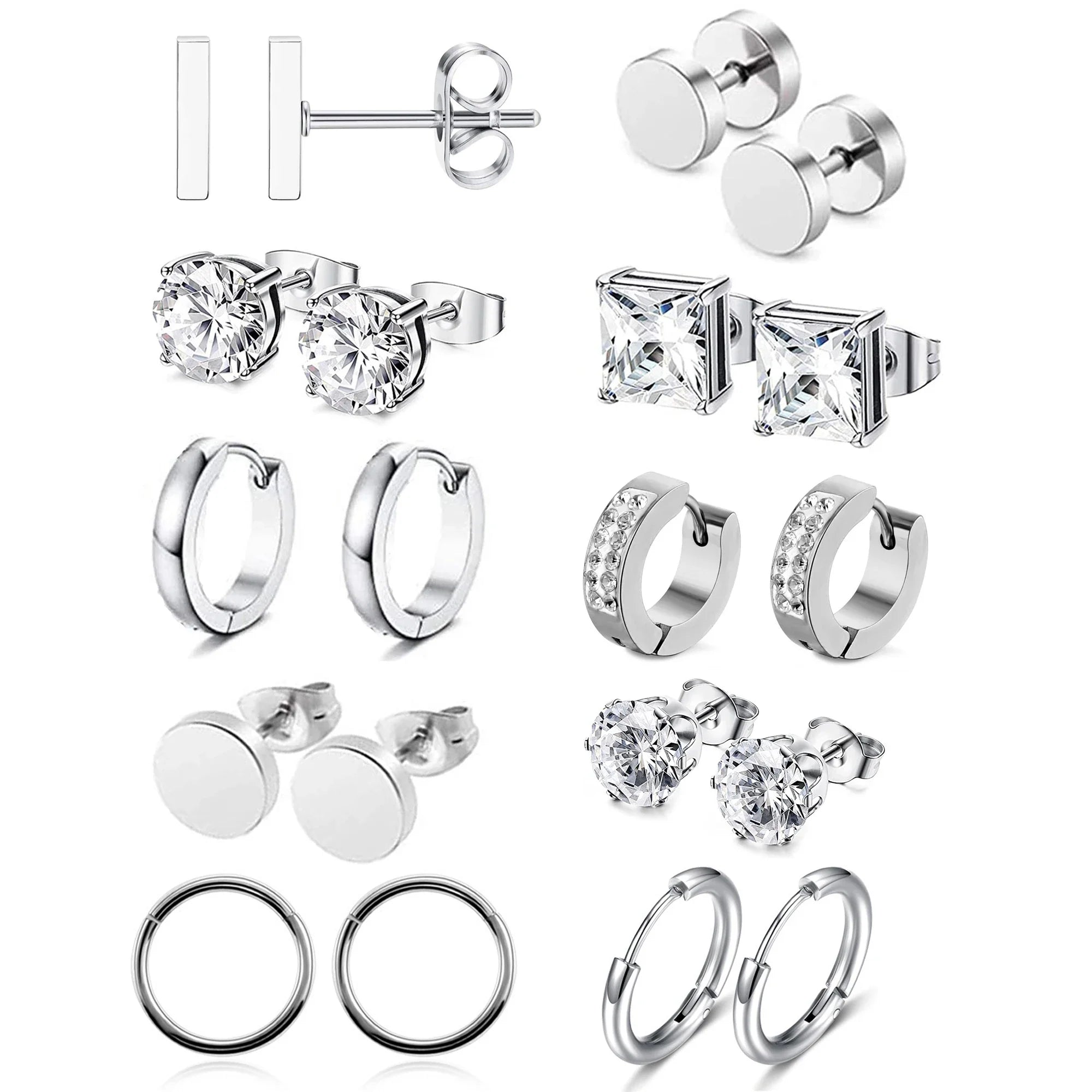 ¿Son buenos los pendientes de plata para hombre?