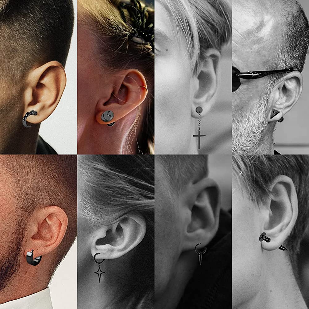 Mastering the Art of Men's Earrings: Tips and Trends