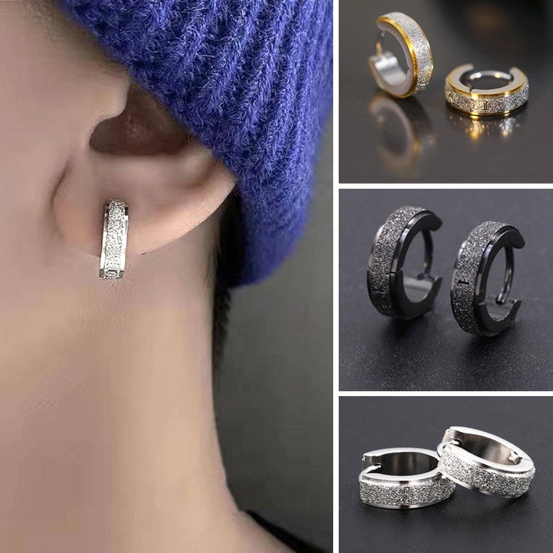 Should Men Wear Silver Hoop Earrings?