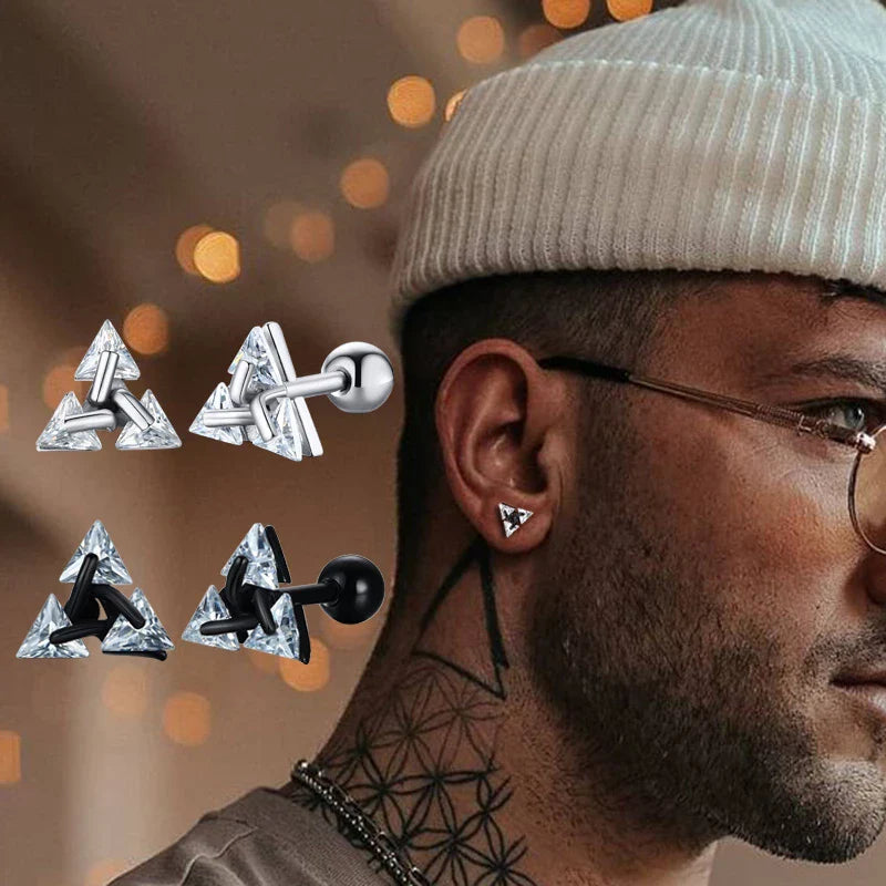 ¿Qué son los aretes para hombre?