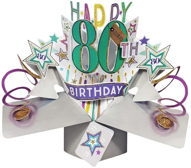 Regalo para hombre 80 cumpleaños.