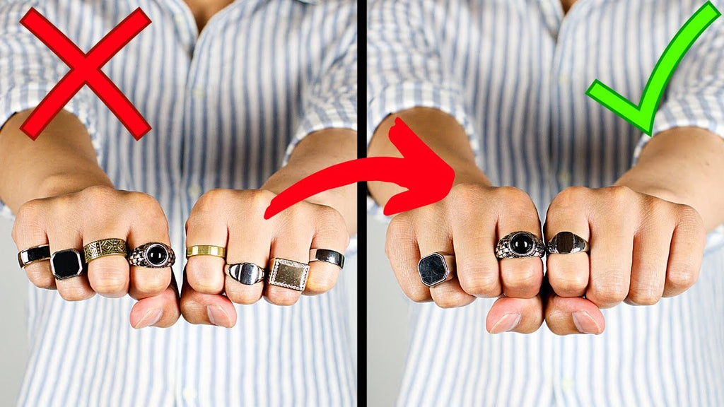 How To Wear MULTIPLE Rings