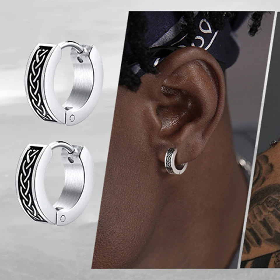 The Versatility of Silver Earrings for Men: A Must-Have Accessory